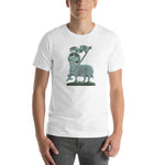 Load image into Gallery viewer, Agnus Dei (Lamb of God) Metalwork T-Shirt - Catholicamtees
