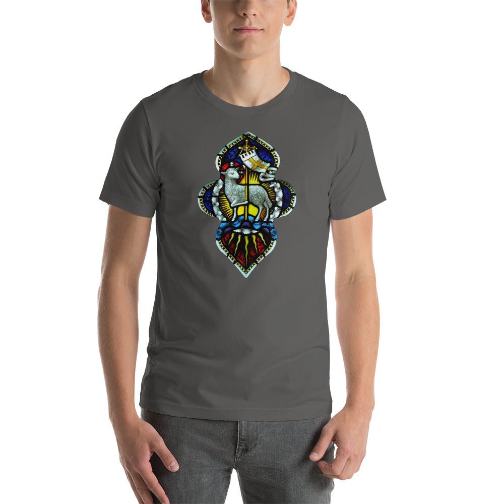 Agnus Dei Stained Glass T-Shirt – Catholicamtees