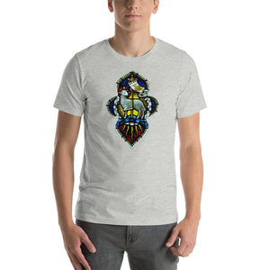 Agnus Dei Stained Glass T-Shirt - Catholicamtees