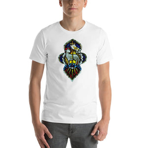 Agnus Dei Stained Glass T-Shirt - Catholicamtees