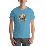 Load image into Gallery viewer, Agnus Dei with Easter Hymn T-Shirt - Catholicamtees
