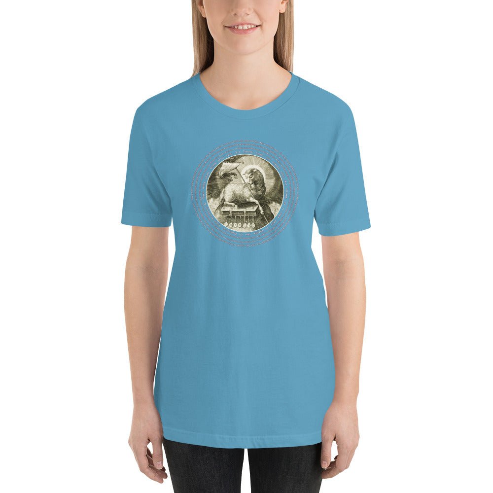 Agnus Dei with Easter Hymn T-Shirt - Catholicamtees