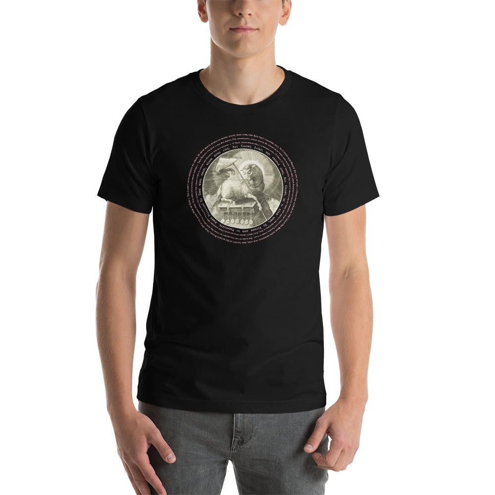 Agnus Dei with Easter Hymn T-Shirt - Catholicamtees