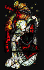 Load image into Gallery viewer, Angel with Censer Stained Glass T-Shirt - Catholicamtees
