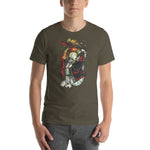 Load image into Gallery viewer, Angel with Censer Stained Glass T-Shirt - Catholicamtees
