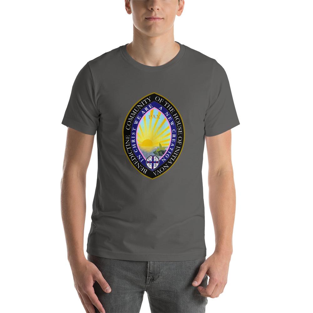 Benedictine House of Initia Nova Soft and Lightweight Unisex T-Shirt - Catholicamtees