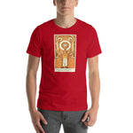 Load image into Gallery viewer, Blessed Sacrament of the Altar Art Deco &quot;Dilexit Nos&quot; T-Shirt - Catholicamtees
