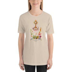 Blessed Sacrament of the Altar: "O True Bread" T-Shirt - Catholicamtees