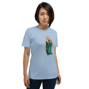 Blessed Virgin Mary: Mother Most Lovable! Soft and Lightweight Unisex T-Shirt - Catholicamtees