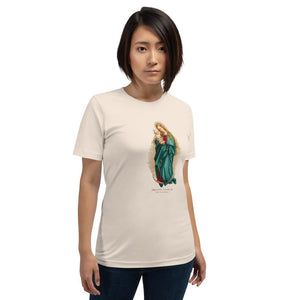 Blessed Virgin Mary: Mother Most Lovable! Soft and Lightweight Unisex T-Shirt - Catholicamtees