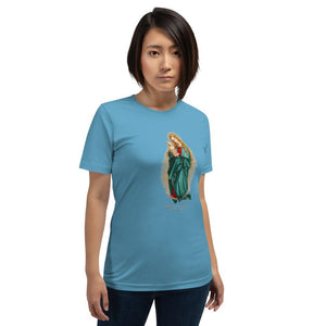 Blessed Virgin Mary: Mother Most Lovable! Soft and Lightweight Unisex T-Shirt - Catholicamtees