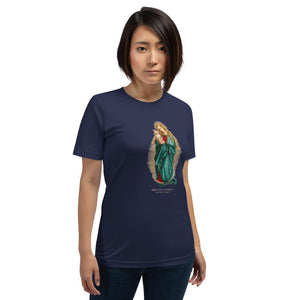 Blessed Virgin Mary: Mother Most Lovable! Soft and Lightweight Unisex T-Shirt - Catholicamtees