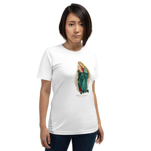 Blessed Virgin Mary: Mother Most Lovable! Soft and Lightweight Unisex T-Shirt - Catholicamtees