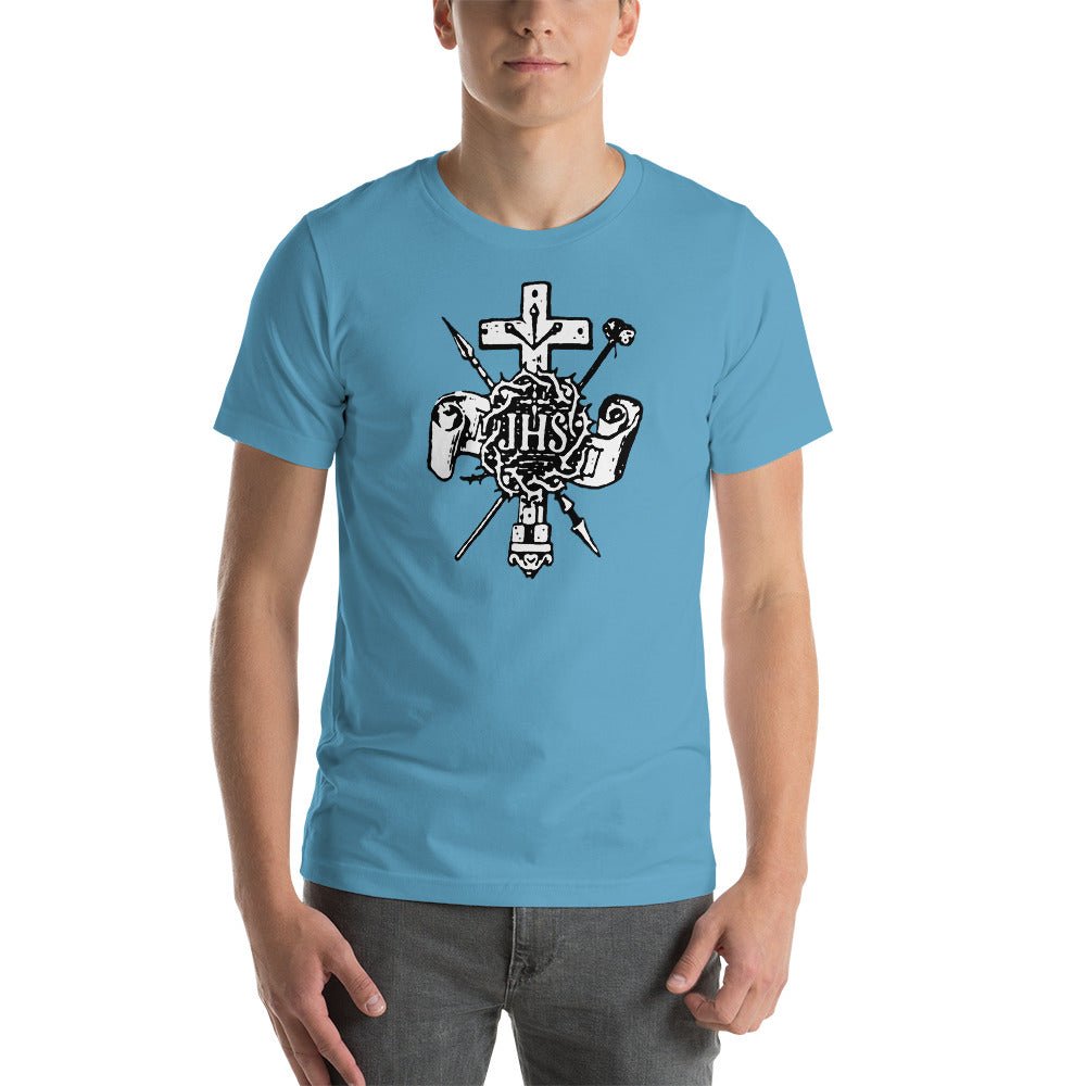 Cross with Instruments of Our Lord's Passion T-Shirt - Catholicamtees