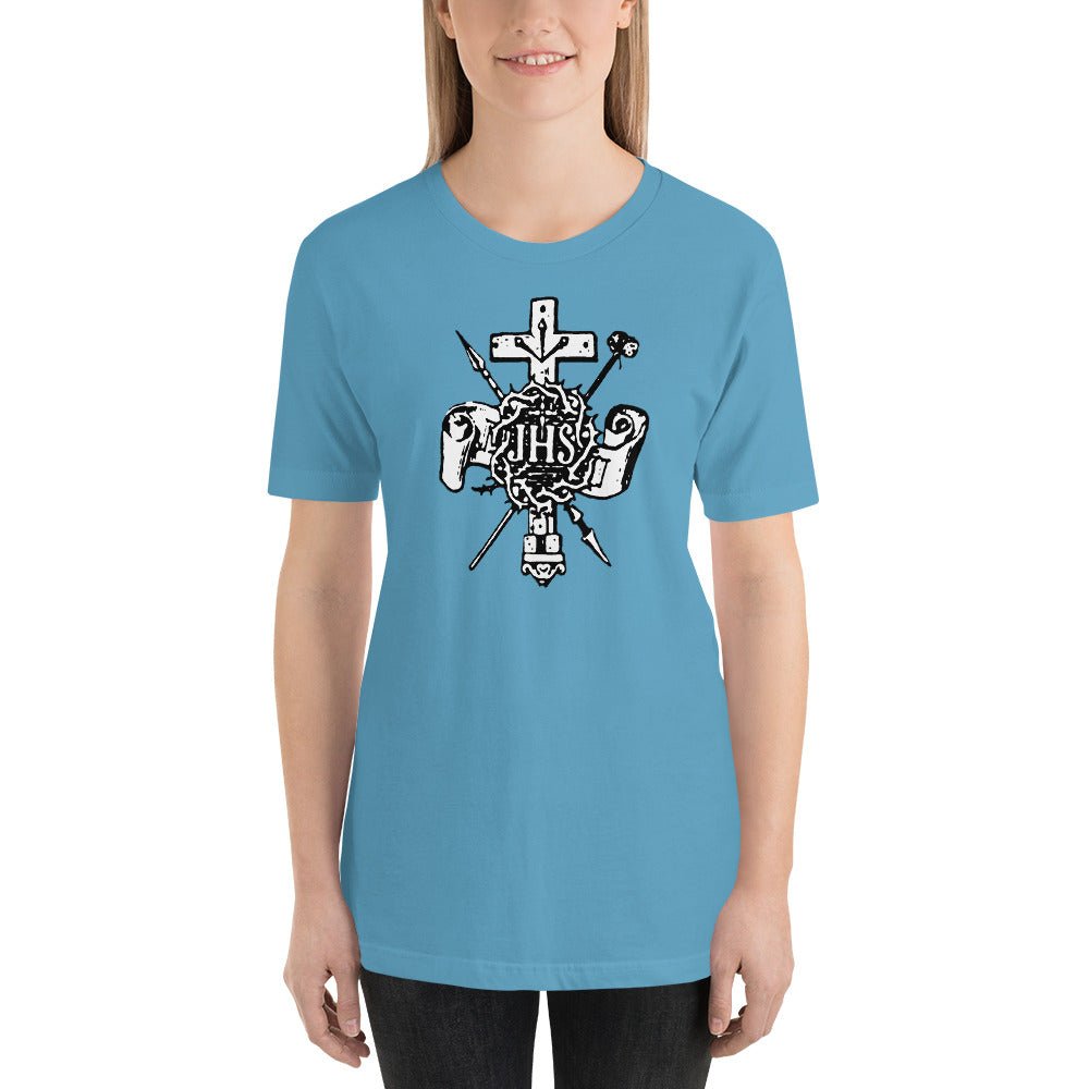 Cross with Instruments of Our Lord's Passion T-Shirt - Catholicamtees