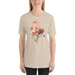 Load image into Gallery viewer, Dutch Botanical Still Life Bouquet T-Shirt - Catholicamtees
