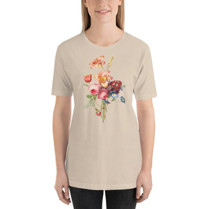 Dutch Botanical Still Life Bouquet T-Shirt - Catholicamtees