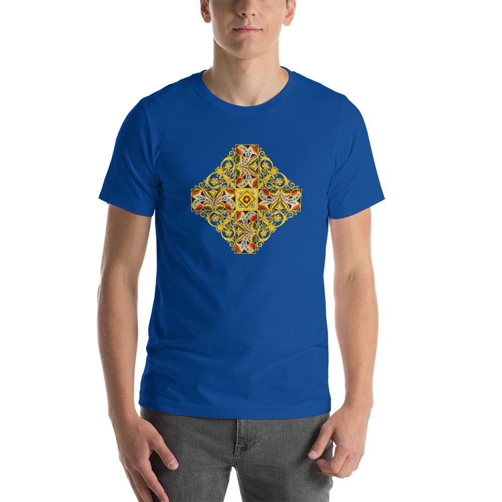 High Altar Reredos Detail Cross Unisex T-Shirt - Catholicamtees