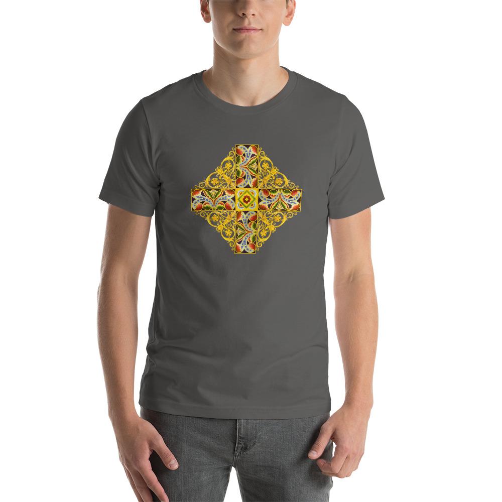 High Altar Reredos Detail Cross Unisex T-Shirt - Catholicamtees