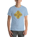 Load image into Gallery viewer, High Altar Reredos Detail Cross Unisex T-Shirt - Catholicamtees
