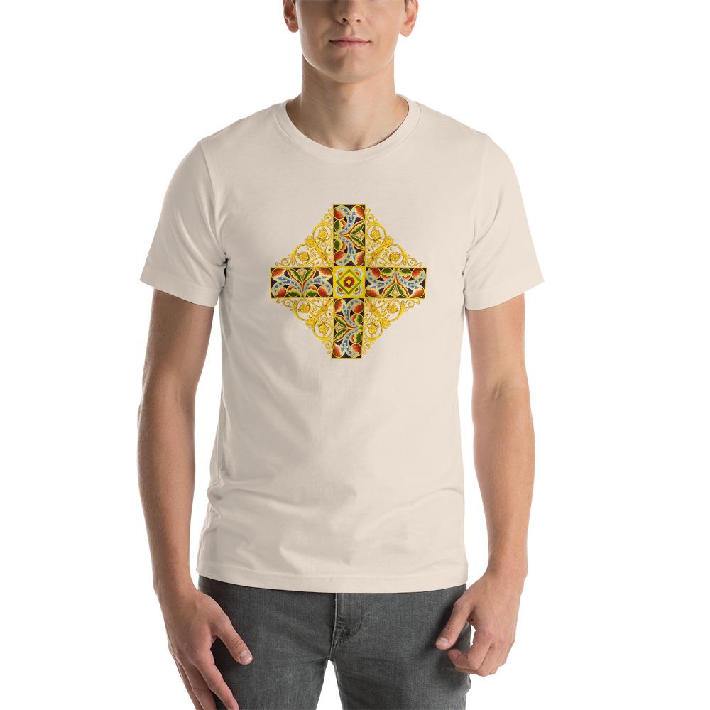 High Altar Reredos Detail Cross Unisex T-Shirt - Catholicamtees