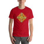 Load image into Gallery viewer, High Altar Reredos Detail Cross Unisex T-Shirt - Catholicamtees
