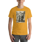 Load image into Gallery viewer, Holy Family with The Trinity Engraving T-Shirt - Catholicamtees
