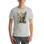 Load image into Gallery viewer, Holy Family with The Trinity Engraving T-Shirt - Catholicamtees
