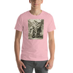 Load image into Gallery viewer, Holy Family with The Trinity Engraving T-Shirt - Catholicamtees
