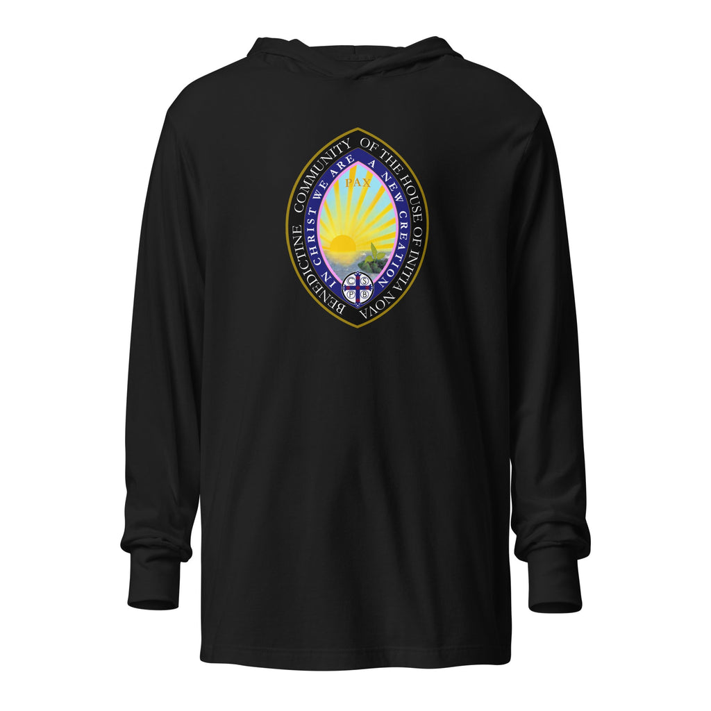 House of Initia Nova Hooded Long Sleeve Tee - Catholicamtees