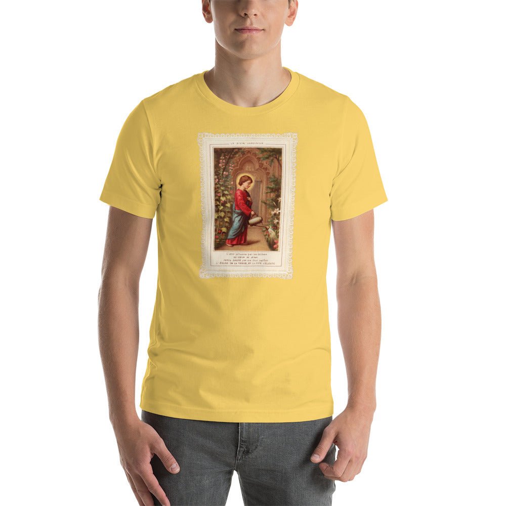 Jesus the Divine Gardener T-Shirt - Catholicamtees