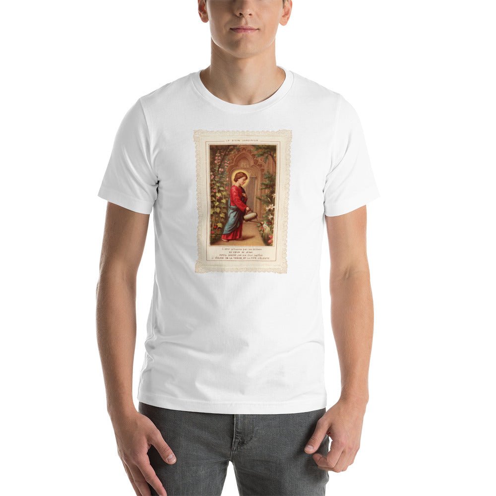 Jesus the Divine Gardener T-Shirt - Catholicamtees