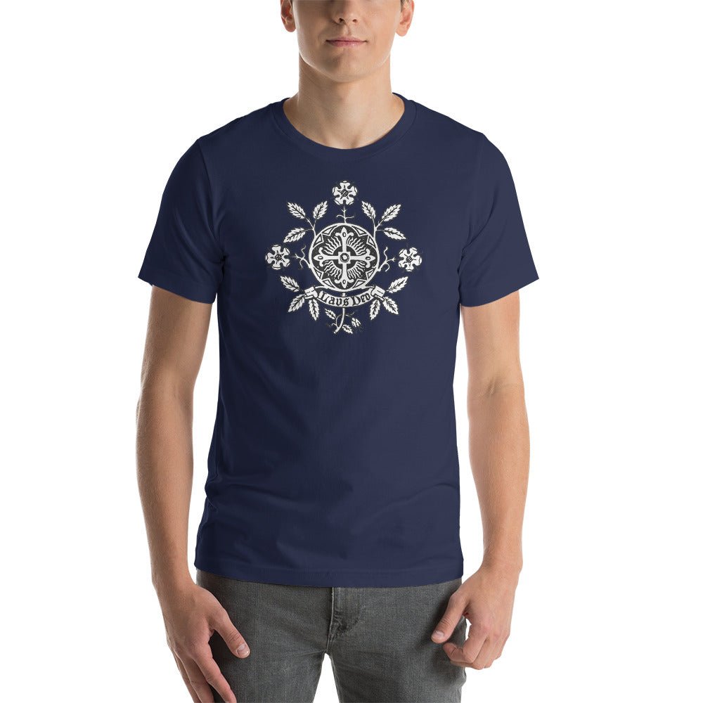 "Laus Deo" (Praise God) Illustration T-Shirt - Catholicamtees