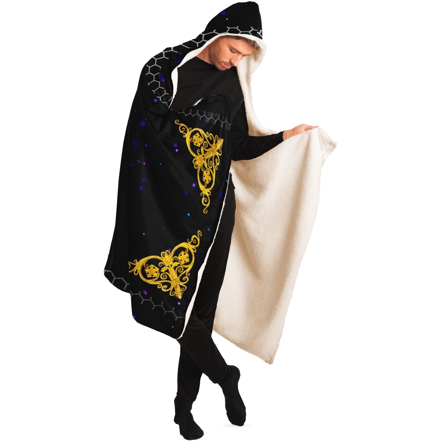 Our Lady of Guadalupe Hooded Blanket - Manta con Capucha Nuestra Señora de Guadalupe - Catholicamtees