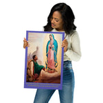 Load image into Gallery viewer, Our Lady of Guadalupe with St. Juan Diego Art Print - Catholicamtees
