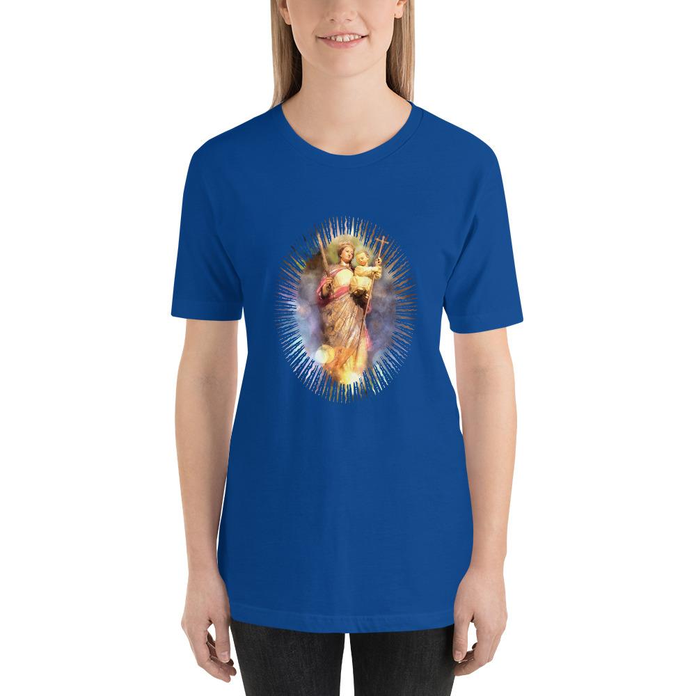 Our Lady of Monte Cassino Soft and Lightweight Unisex T-Shirt - Catholicamtees