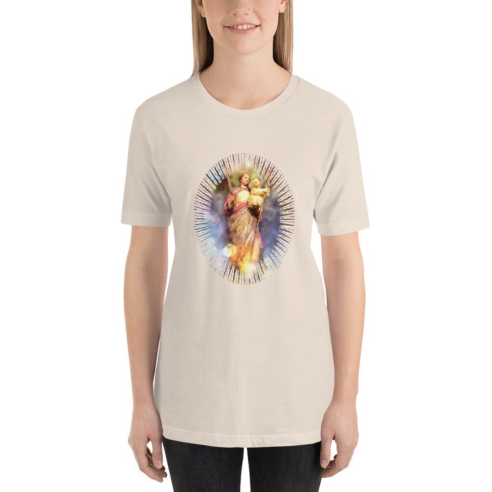 Our Lady of Monte Cassino Soft and Lightweight Unisex T-Shirt - Catholicamtees