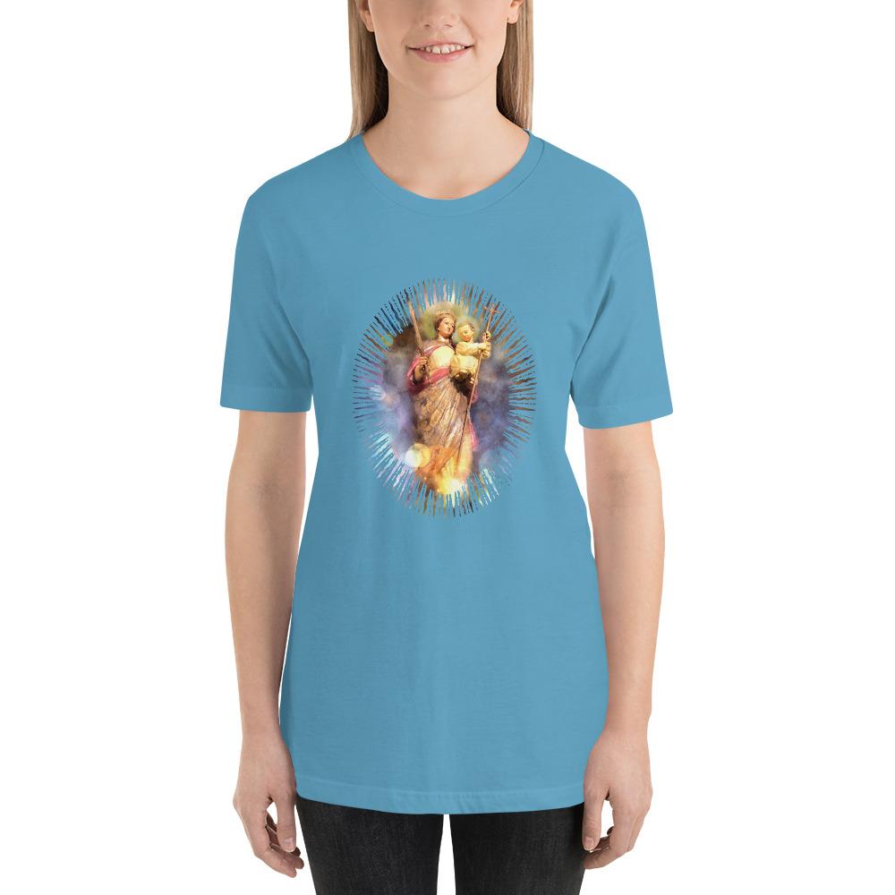 Our Lady of Monte Cassino Soft and Lightweight Unisex T-Shirt - Catholicamtees