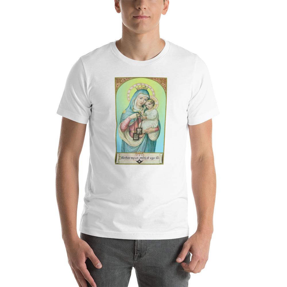 Our Lady of Mt. Carmel Pastels T-Shirt - Catholicamtees