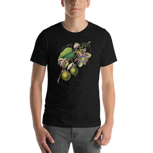 Passionfruit Botanical Print Lightweight T-Shirt - Catholicamtees