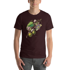 Passionfruit Botanical Print Lightweight T-Shirt - Catholicamtees