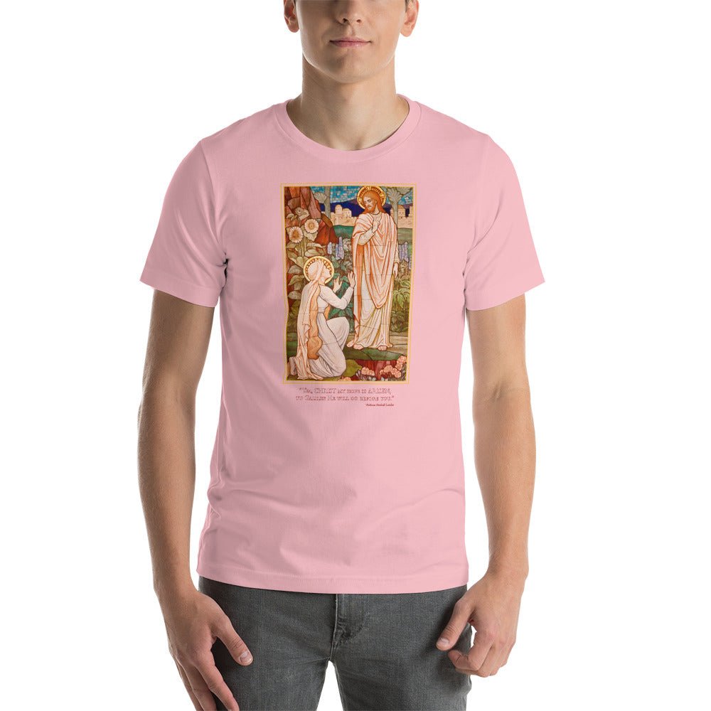 Resurrected Christ with Mary Magdalene T-Shirt - Catholicamtees