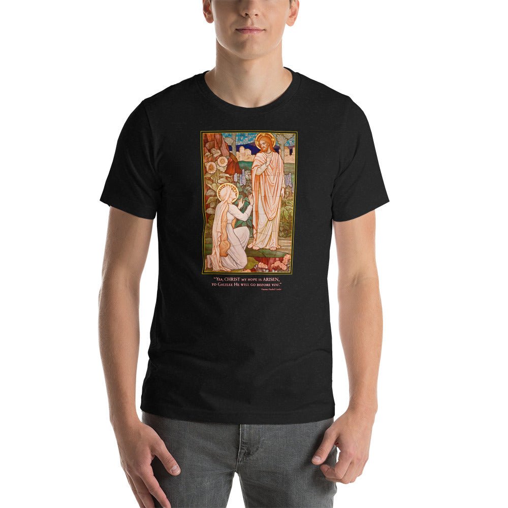 Resurrected Christ with Mary Magdalene T-Shirt - Catholicamtees