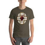 Load image into Gallery viewer, Sacred Heart of Jesus Lightweight T-Shirt - Catholicamtees
