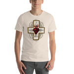 Load image into Gallery viewer, Sacred Heart of Jesus Lightweight T-Shirt - Catholicamtees
