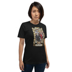 Load image into Gallery viewer, Sacred Heart of Jesus: St. Margaret Mary&#39;s Vision Stained Glass T-Shirt - Catholicamtees
