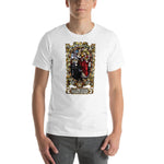 Load image into Gallery viewer, Sacred Heart of Jesus: St. Margaret Mary&#39;s Vision Stained Glass T-Shirt - Catholicamtees
