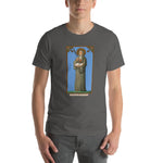 Load image into Gallery viewer, Saint Gertrude the Great Soft and Lightweight Unisex T-Shirt - Catholicamtees
