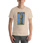 Load image into Gallery viewer, Saint Gertrude the Great Soft and Lightweight Unisex T-Shirt - Catholicamtees
