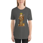 Load image into Gallery viewer, Saint Scholastica, Abbess Soft and Lightweight Unisex T-Shirt - Catholicamtees
